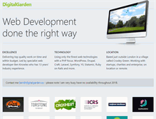 Tablet Screenshot of digitalgarden.co